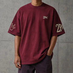 Unisex West Coast Legend Print Short-Sleeve T-Shirt