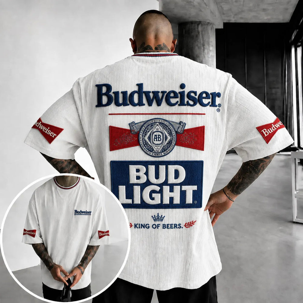Men's Beer Print T-Shirt
