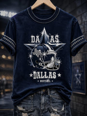 Women's Football Print T-shirt