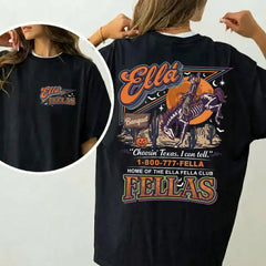 Retro 1-800-777-FELLA - Halloween Tee
