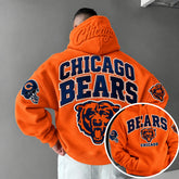 Rugby-print Hoodie
