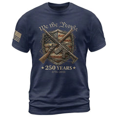 USA 250th Anniversary 250 Years Shirt 1776-2026 We The People Shield