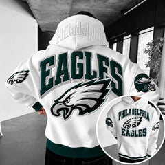 Rugby-print Hoodie
