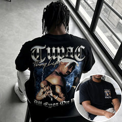 Unisex West Coast Legend Print Short-Sleeve T-Shirt