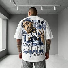 Unisex West Coast Legend Print Short-Sleeve T-Shirt