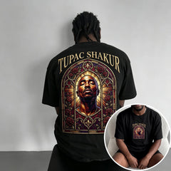 Unisex West Coast Legend Print Short-Sleeve T-Shirt