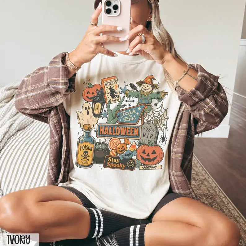 Vintage Halloween Shirt
