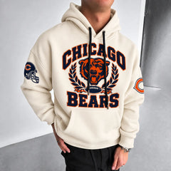 Rugby-print Hoodie