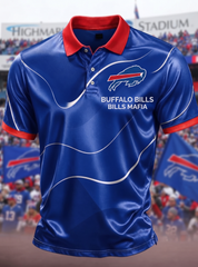 Men's Football Short-Sleeve Polo Shirt
