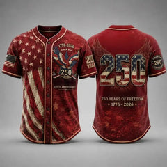 America 250th Anniversary Baseball Jersey