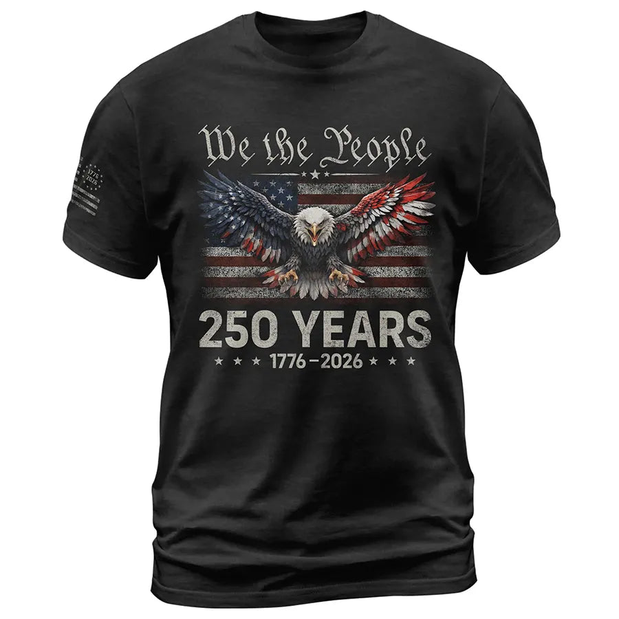 USA 250 Years Anniversary Shirt 1776–2026, Eagle Heritage Tribute