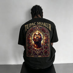 Unisex West Coast Legend Print Short-Sleeve T-Shirt