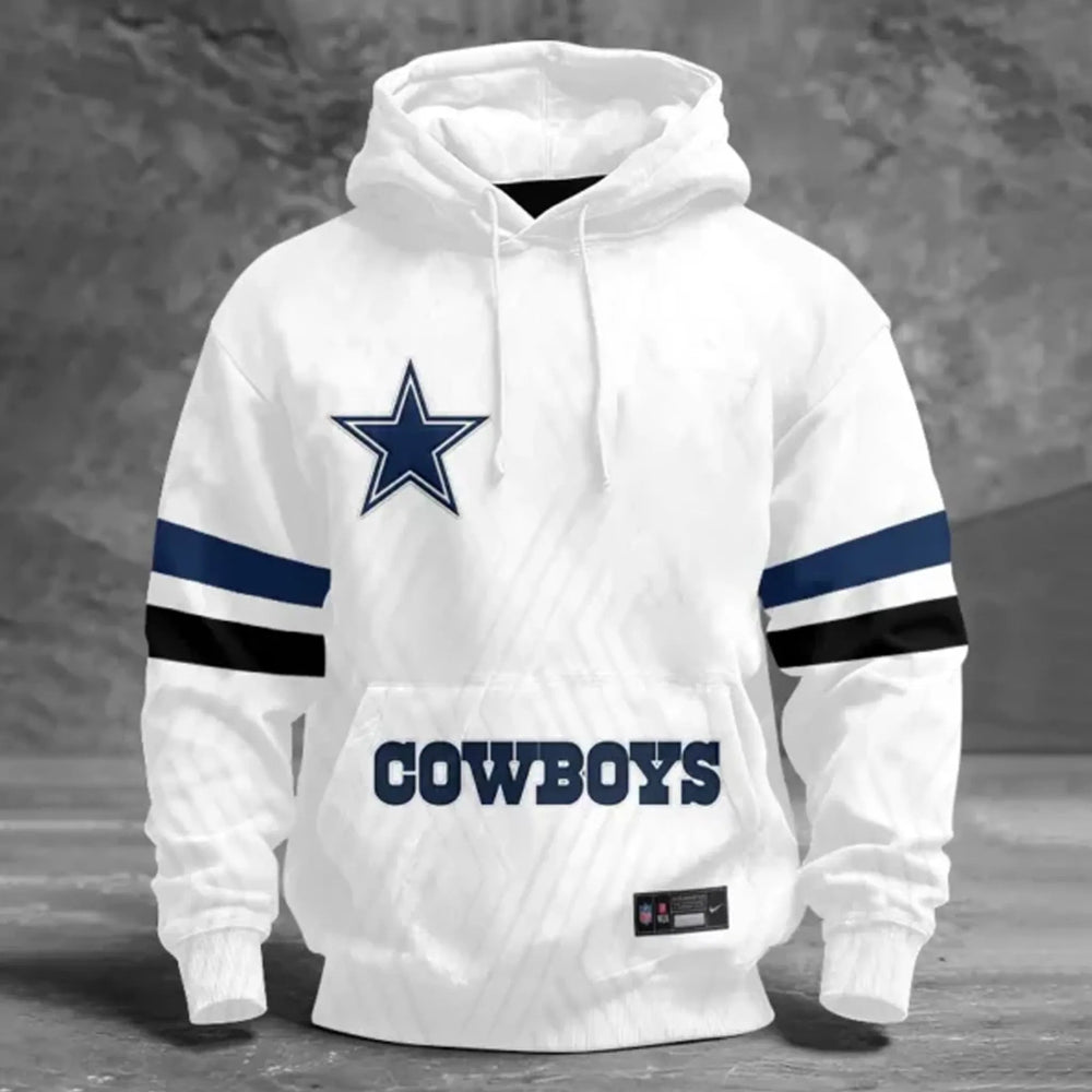 Men's Football Print Hoodie
