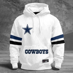 Men's Football Print Hoodie