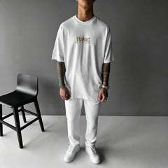 Unisex West Coast Legend Print Short-Sleeve T-Shirt