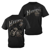 USMC USA 250 Years Classic Bike T-Shirt