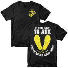 Marines If You Have To Ask, You’ve Never Been There – T-Shirt