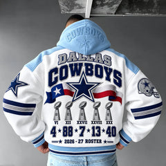 Rugby-print Hoodie