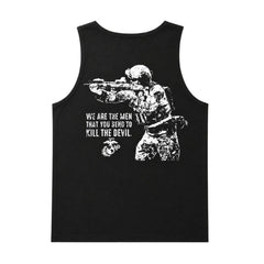 We Are The Men Tank Top – Kill The Devil Marine Back Print