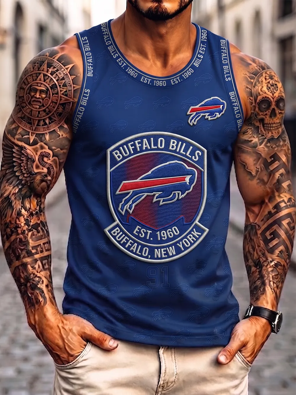 Men's Football Fan Tank Top