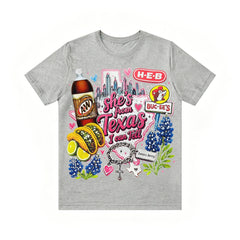 Shes from texas i can tell Unisex T-shirt