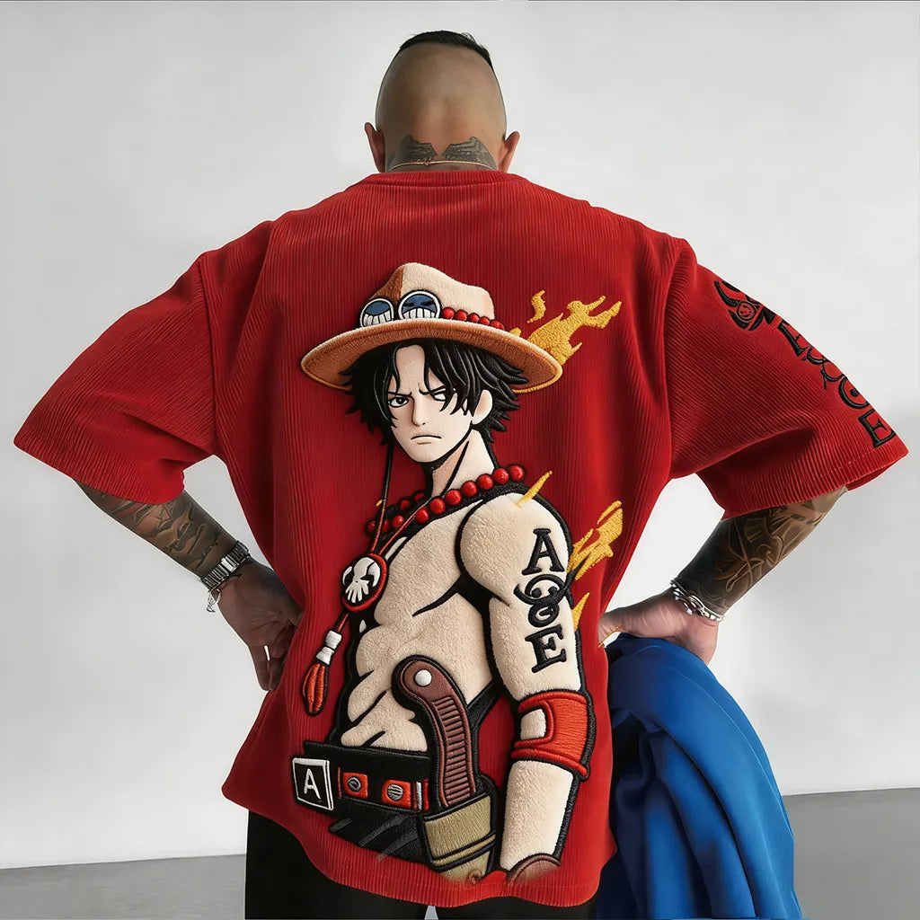 ONE PIECE Unisex Anime Inspired Vintage T-Shirt