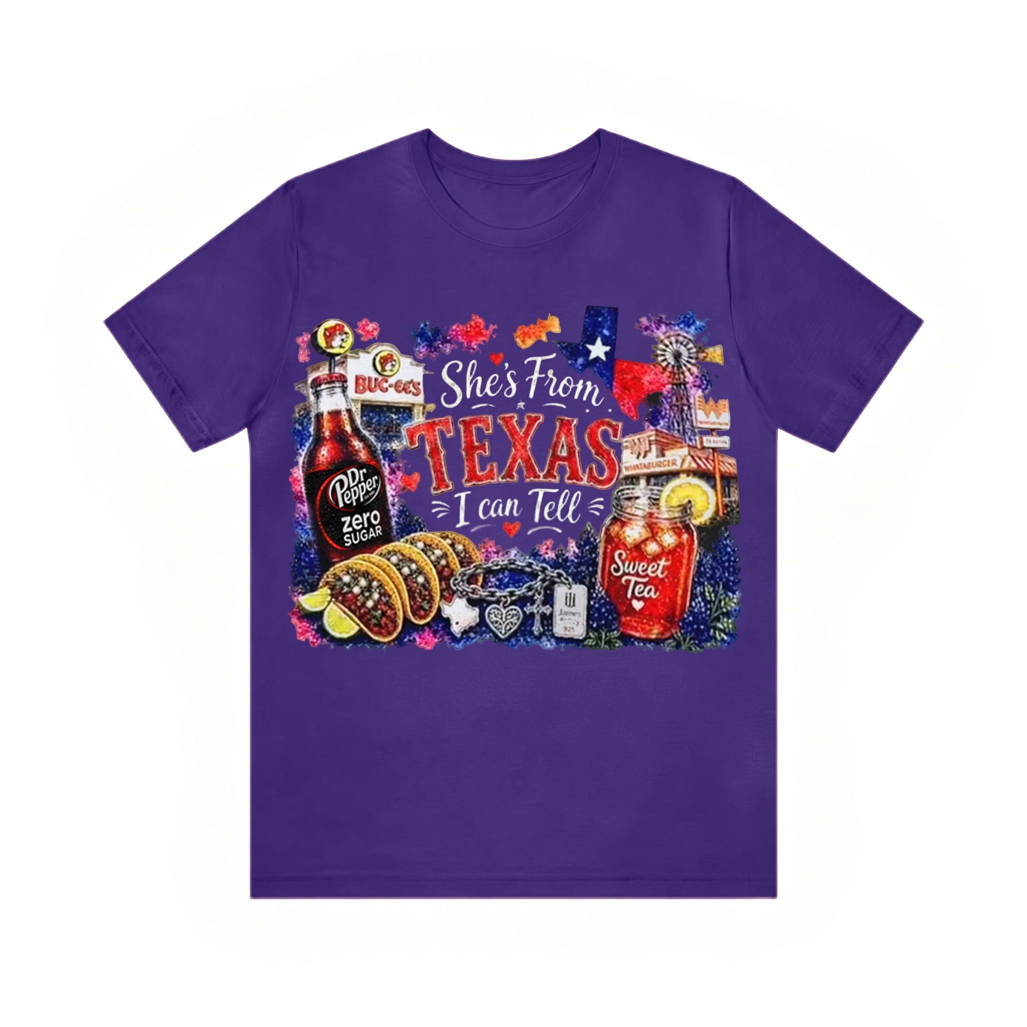Shes from Texas I Can Tell Lyric Unisex T-shirt