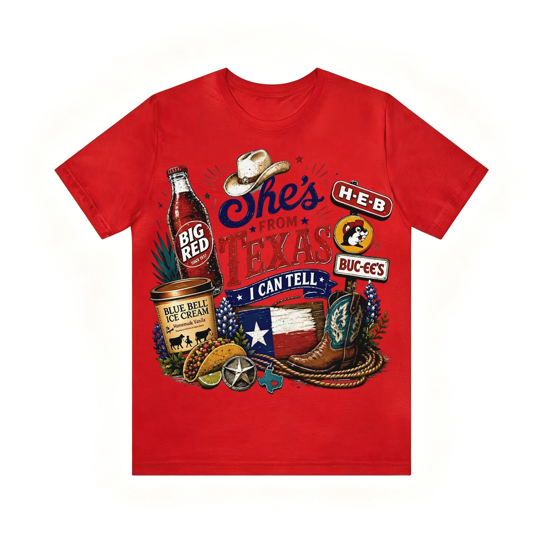 She is From Texas I Can Tell Shirt