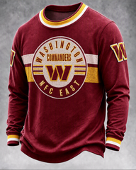 Men's Football Print Sweatshirt