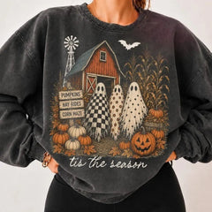 Tis The Season Ghost Trio Sweatshirt