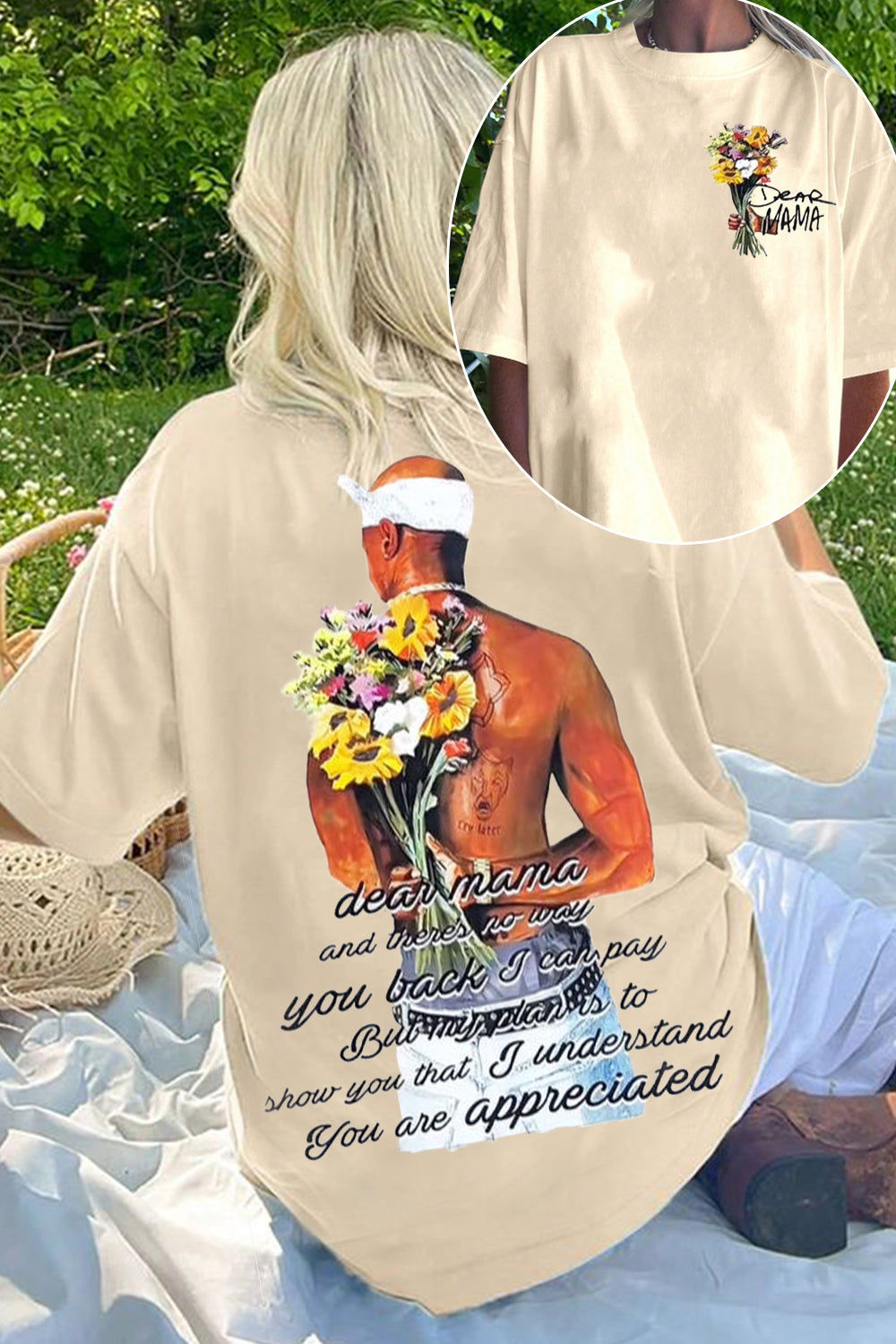 Dear Mama Tupac Fans Tee