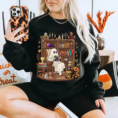 Dungeon Crawler Carl Ghost Book Sweatshirt