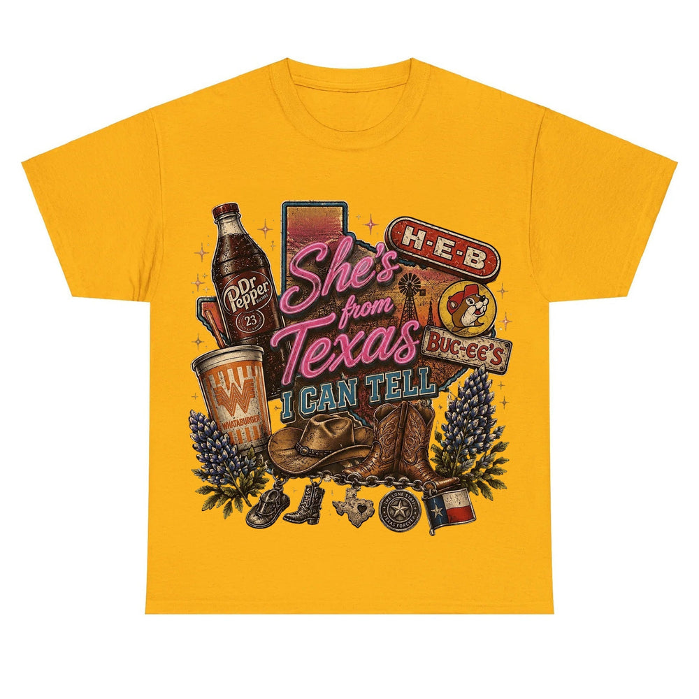 She's From Texas , Retro Texas T-shirt