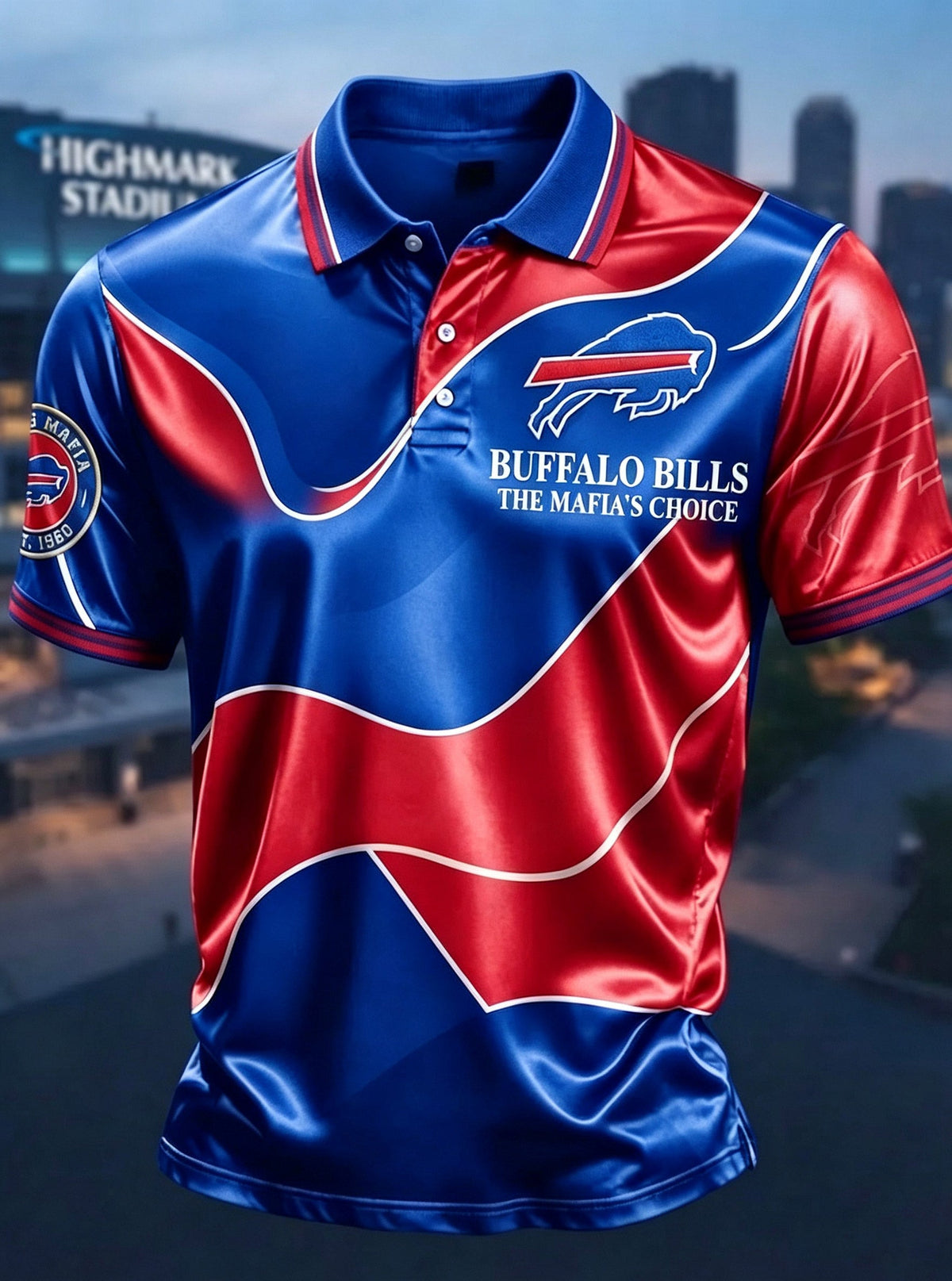 Men's Football Fan Polo Shirt