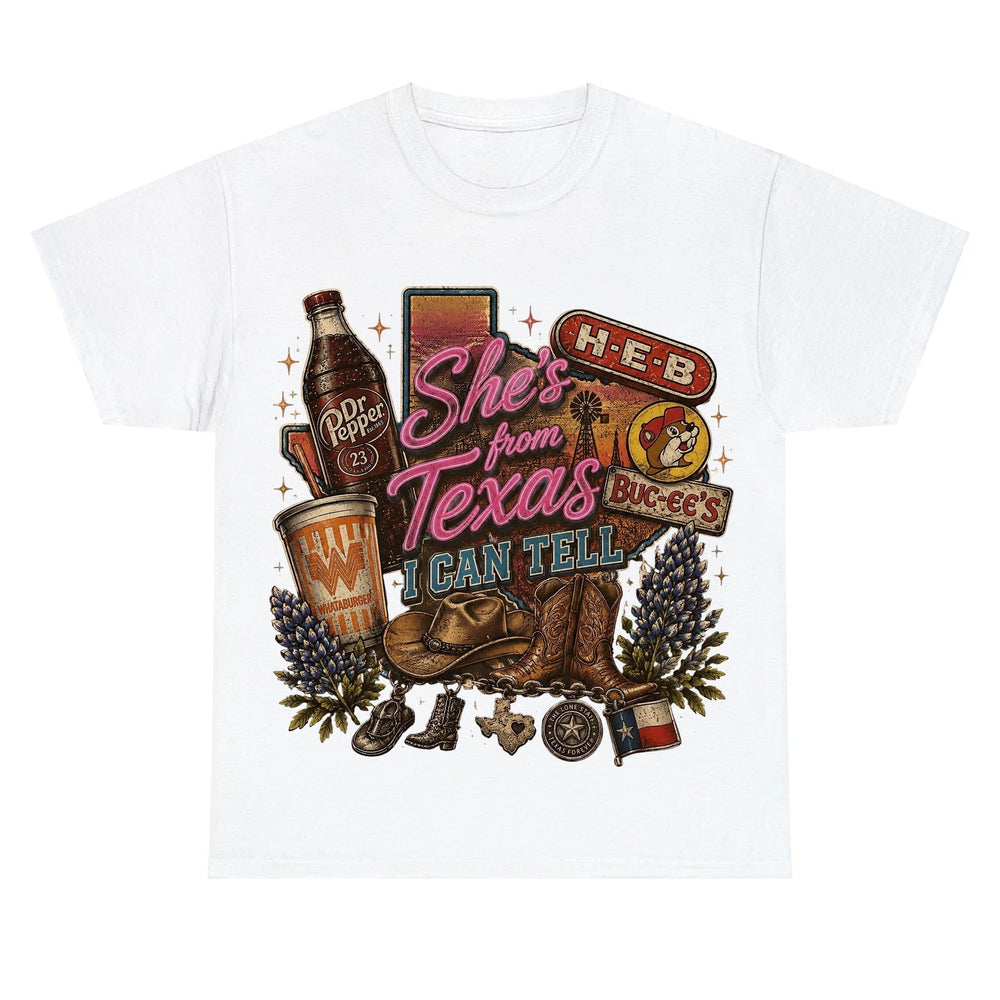 She's From Texas , Retro Texas T-shirt