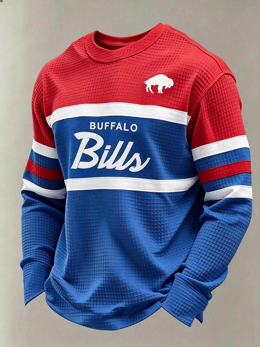 Men's Long-Sleeved Football Fan Top
