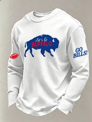 Men's Long-Sleeved Football Fan Top