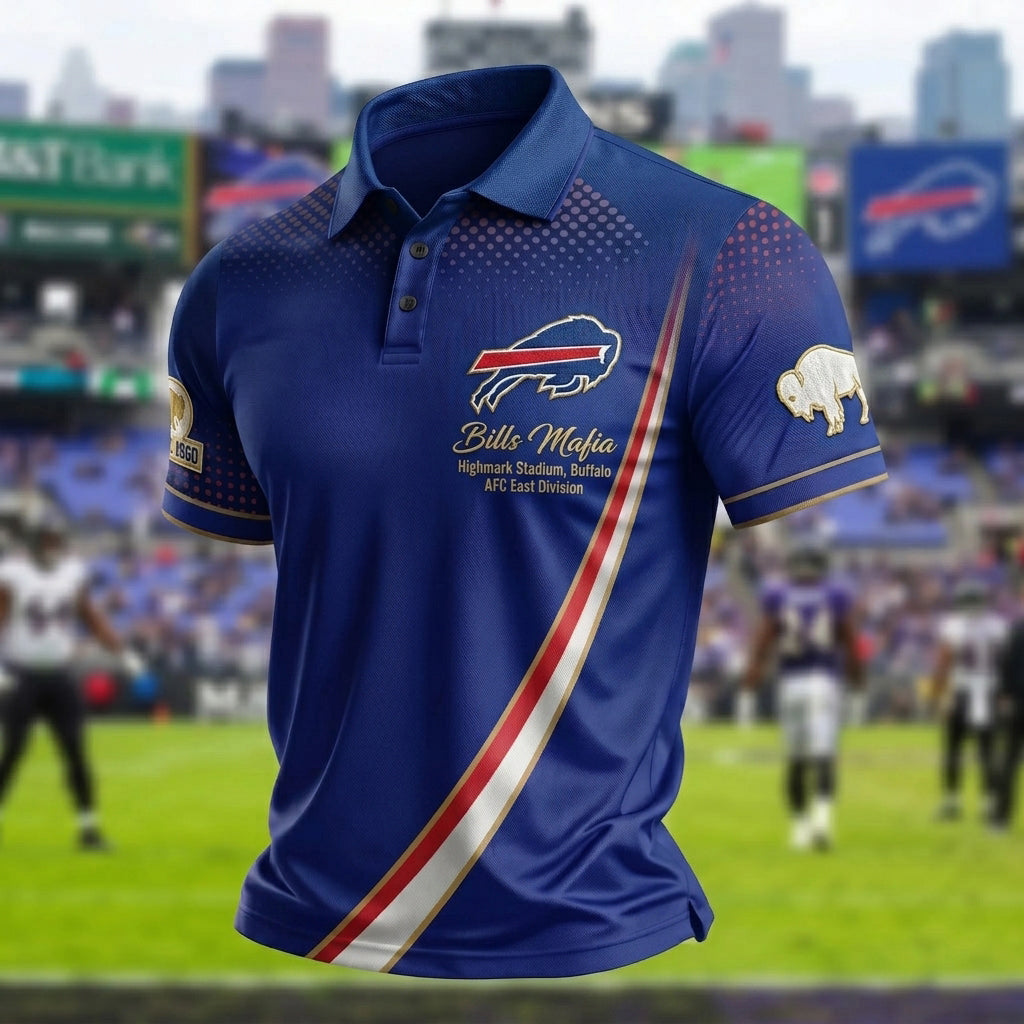 Men's Football Fan Polo Shirt