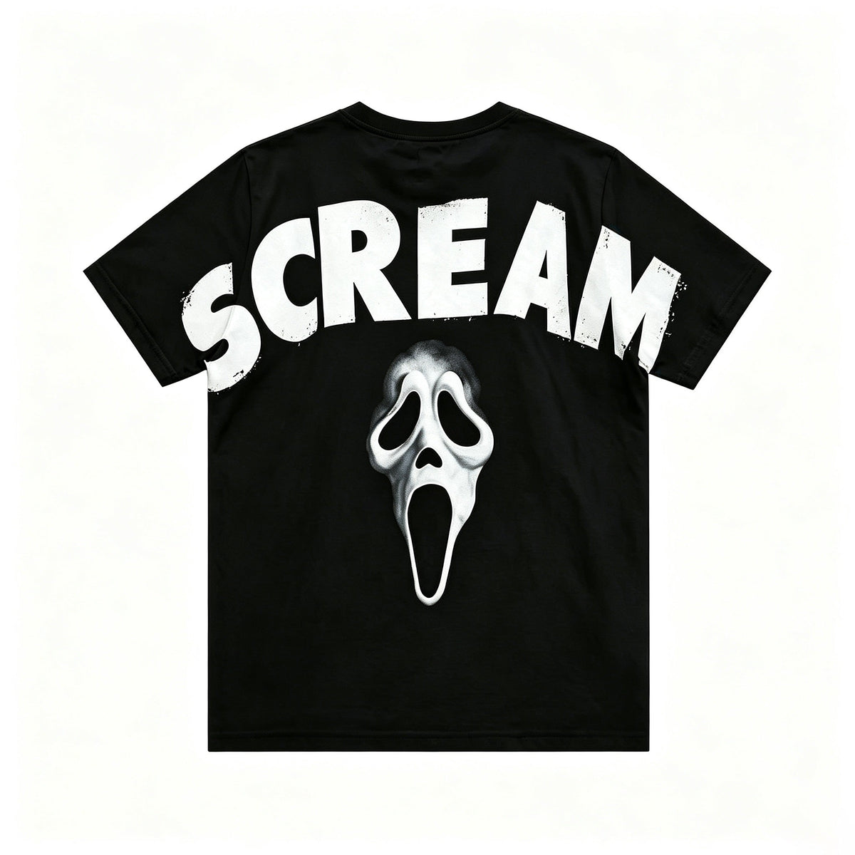 Ghostface Scream Spooky Casual Short Sleeve T‑Shirt