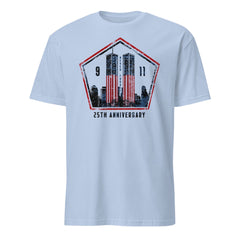 Men’s 911 25th Anniversary Memorial Patriotic T‑Shirt