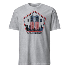 Men’s 911 25th Anniversary Memorial Patriotic T‑Shirt