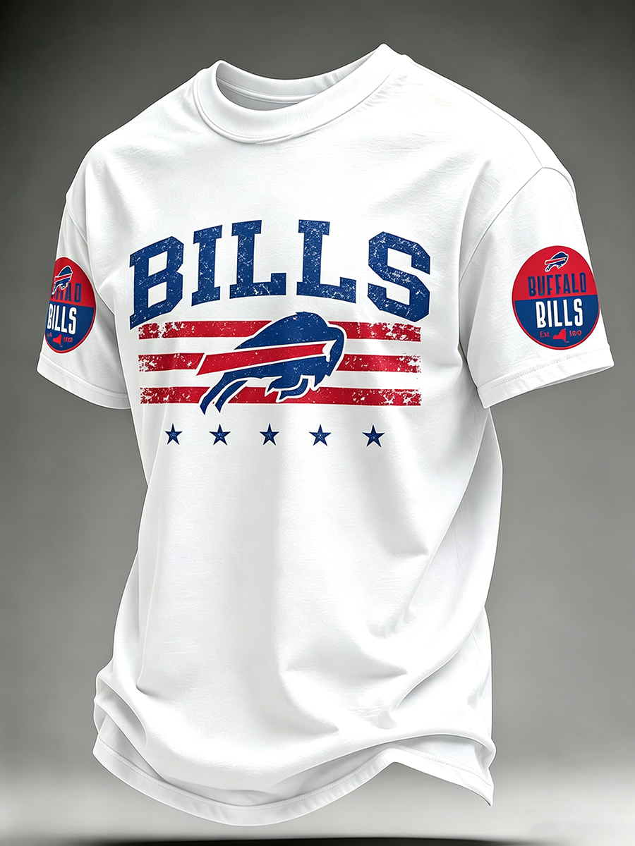 Men's Football Print Shirt