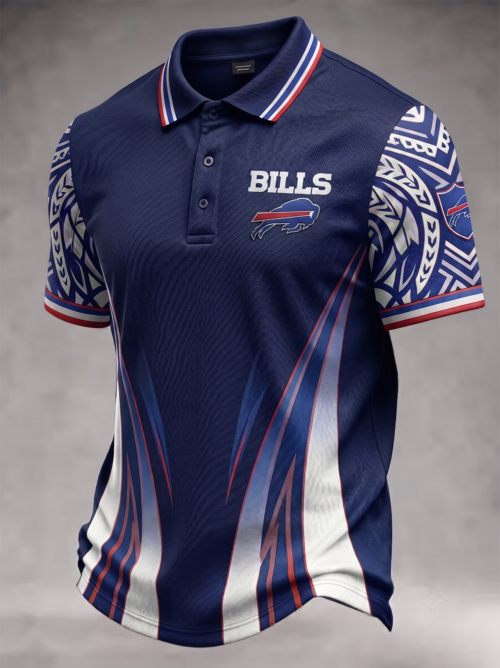 Men's Football Team Short-Sleeve Polo Shirt