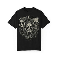 Horror Ghost & Skull Dark Gothic Casual T‑Shirt