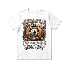 Pick Your Poison Spooky Nights Fall Tee