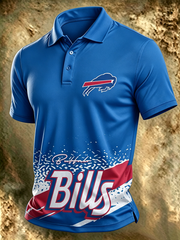 Men's Football Fan Polo Shirt