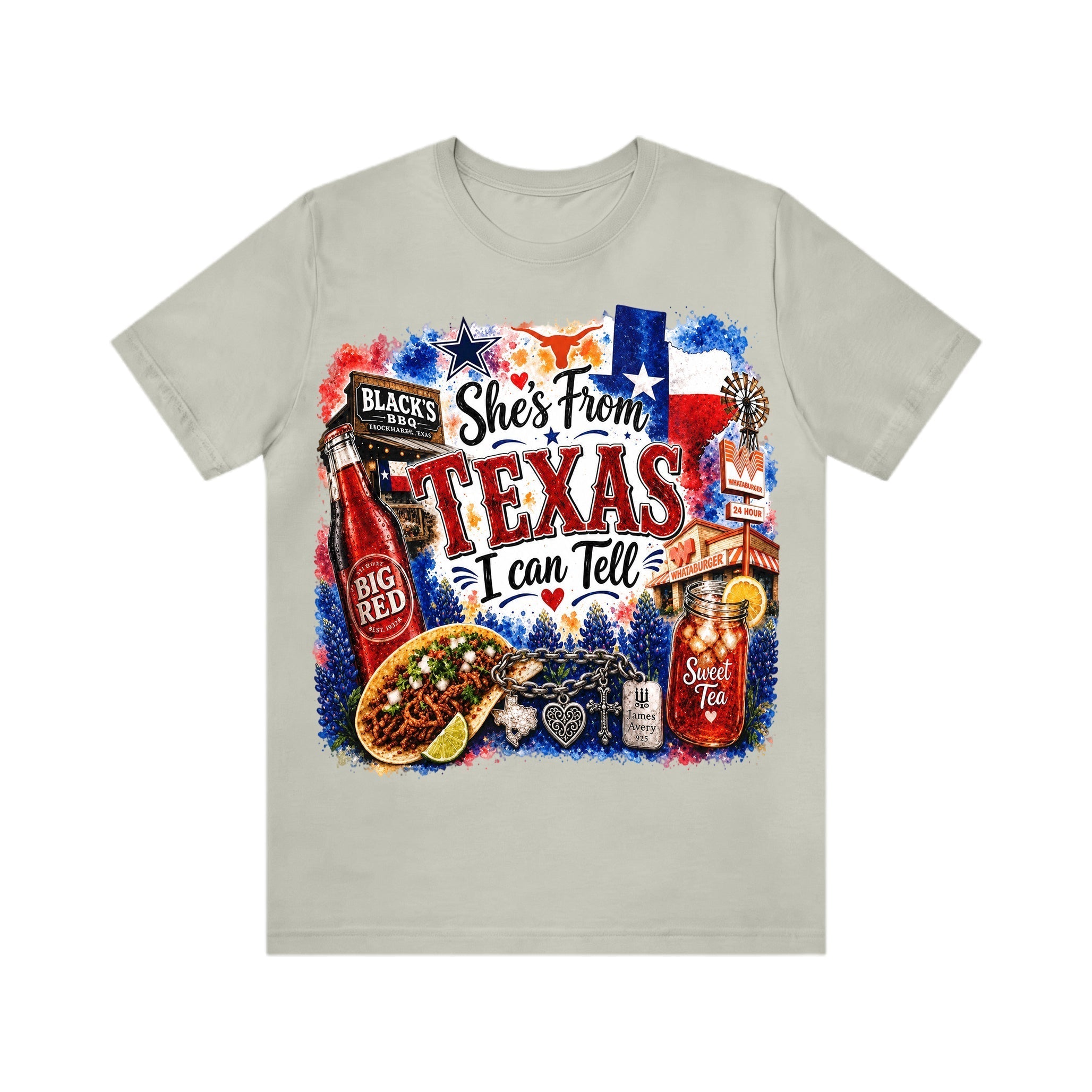 Shes from Texas I Can Tell Lyric Unisex T-shirt