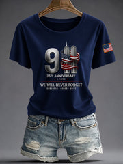 Women's America Printed T-shirt