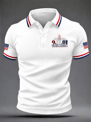 Men's America Print Casual Top