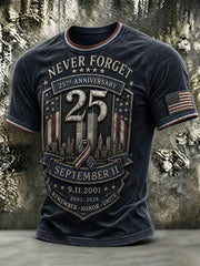 Men's 9.11 Never Forget Printed T-shirt